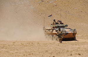Australian Army in Action: Military Desert Operation, Australian Defence Force, HD wallpaper