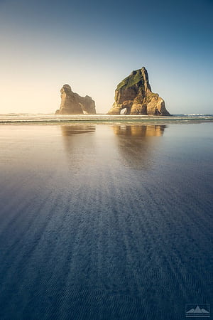 Wharariki Beach Archway Islands, HD phone wallpaper