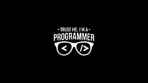 Programmer quotes , Black, Dark Programmer, HD wallpaper