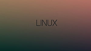 Logo Linux System Background, HD wallpaper