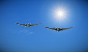 Stealth Bombers Aircraft Northrop, Northrop B-2 Spirit, HD wallpaper