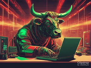 Email Using Python., Bull Trading, HD wallpaper