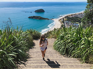 New Zealand. Maunganui Hike, Mount Maunganui, HD wallpaper