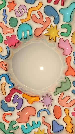 inflated 3D, 3D Objects, HD phone wallpaper