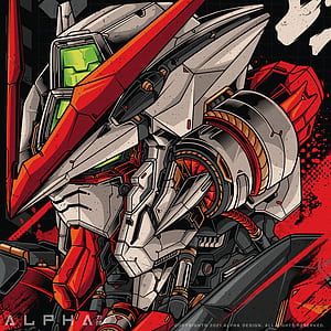 Red Frame, HD phone wallpaper