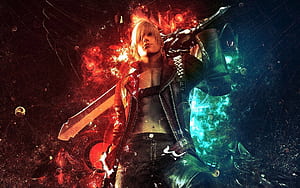Devil May Cry, Dante Devil Trigger, HD wallpaper
