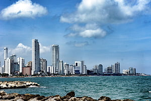 Cartagena skyline, Cartagena De Indias, HD wallpaper