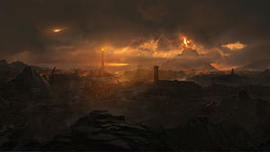 Mount Doom, HD wallpaper