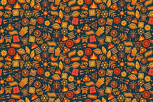 Pattern, Background, Ethnic, HD wallpaper