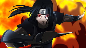 Anbu Itachi (with Shisui's shadow)～The Best Edition, HD wallpaper