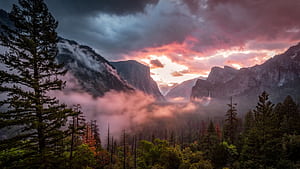 Best View From Yosemite National Park x2160, HD wallpaper