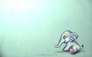 Elephants Computer, HD wallpaper