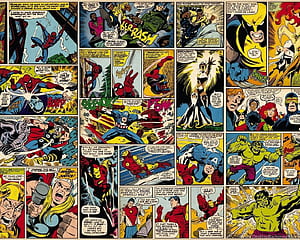 Comic, Comic Page, HD wallpaper