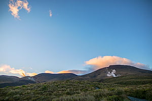 Tongariro National Park Year's sunrise. New Zealand Wedding grapher, HD wallpaper