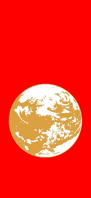 Made a blank logo for phones because I couldn't find one anywhere else, Earth Logo, HD phone wallpaper