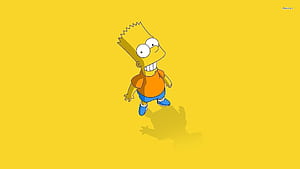 Bart Computer, HD wallpaper