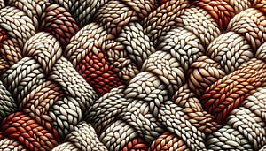 Knit Pattern, braid, texture, pattern, HD wallpaper