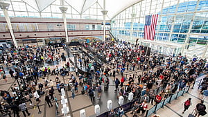 things you should know about the new security checkpoint at DIA Denver RED, Airport Check, HD wallpaper