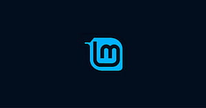 Operating System Linux Mint Blue Logo, Linux Cinnamon, HD wallpaper