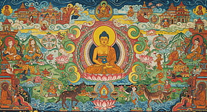 Buddhist Serenity: Ultra of Spiritual Harmony, HD wallpaper