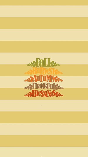 fall words, HD phone wallpaper