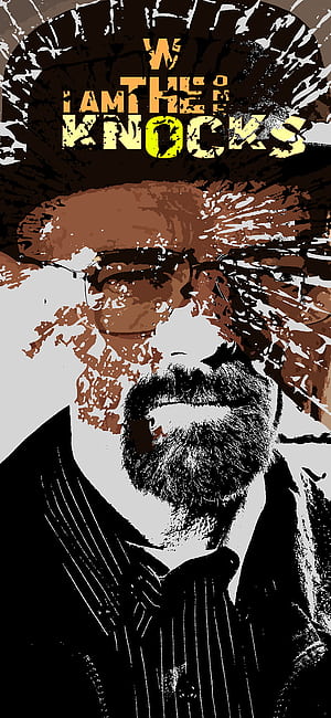 Breaking Bad Walter, breaking bad, heisenberg, walter white, phone, I Am The One Who Knocks, HD phone wallpaper