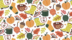 Fall Pattern, HD wallpaper