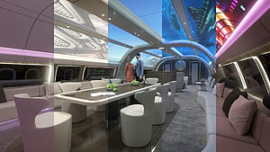 Aircraft Cabin Design: A Flight To Innovation. The Decor Journal India, HD wallpaper