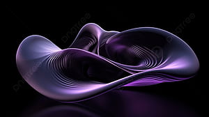 Creative 3D Object Violet, 3D Objects, HD wallpaper