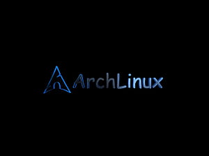 ArchLinux, Dark Arch Linux, HD wallpaper