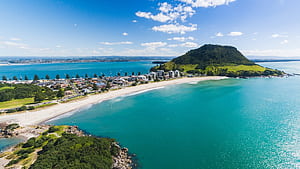 New Zealand's Mount Maunganui, HD wallpaper