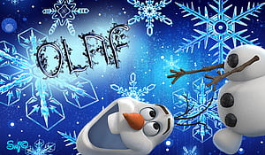 Olaf Computer, HD wallpaper