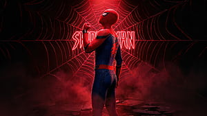 Spider Man The Night Crawler, spiderman, superheroes, artwork, art, digital-art, ai, HD wallpaper