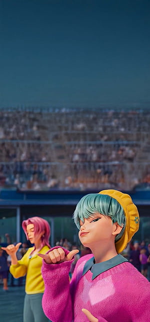 Kpop Demon Hunters iPhone, Baby Saja, HD phone wallpaper