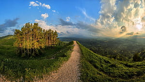 Mountain Path, HD wallpaper