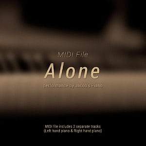 Alone Text, HD phone wallpaper