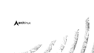 Arch Linux, Linux White, HD wallpaper