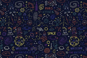 Space pattern. Pattern, Star art, Space, HD wallpaper