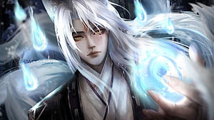 Fox Boy, HD wallpaper