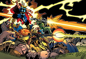 Comic, Thor, HD wallpaper