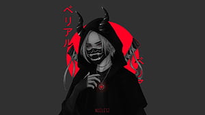 Devil Mask, HD wallpaper