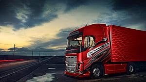 Volvo, truck, FH16 for mobile and , section другая техника, resolution, HD wallpaper