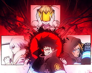Anime, Fire Force, HD wallpaper