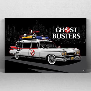 Ghostbusters Ecto 1 Poster, HD phone wallpaper