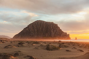 Morro Bay Sunset, HD wallpaper