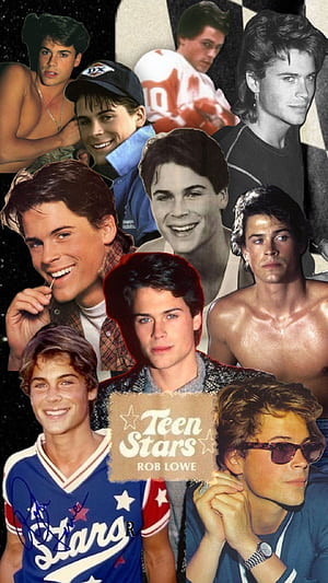Check out getyuhthings's Shuffles, Rob Lowe, HD phone wallpaper