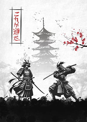Poster Samurai Warriors. Wall Art 1, HD phone wallpaper