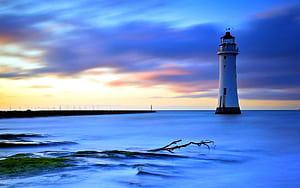 Lighthouse Background, High Definition, High Quality, , Lighthouses, HD wallpaper