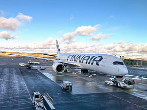 REVIEW: Finnair A350 new Air Lounge, HD wallpaper