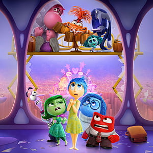 Pixar , Inside Out Character art, HD phone wallpaper
